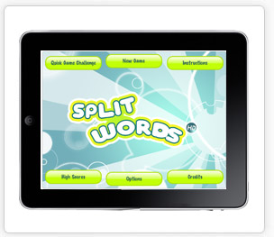 Split Words iPad